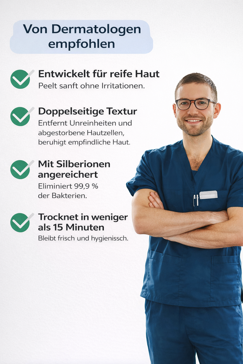 Silkora-Japanisches Peeling-Duschtuch